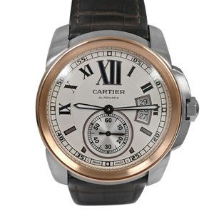 Sale! Cartier 42mm Rose Gold Automatic Watch With Box & Cards!!!!